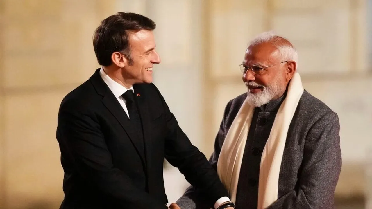  french-president Photograph: (KanakNews) 