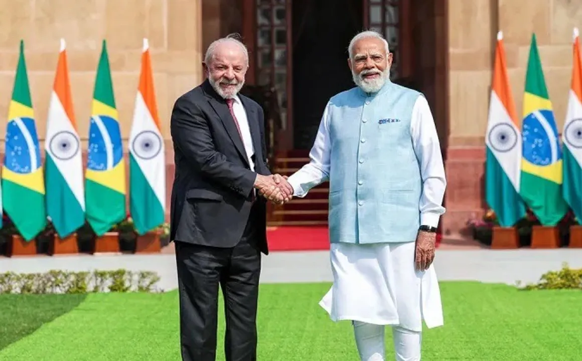  India-Brazil Photograph: (kanak news) 