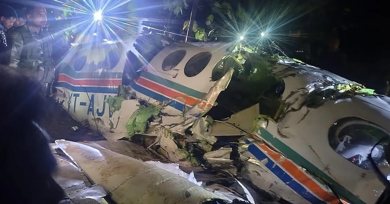  Air Ambulance crash Photograph: (Google) 