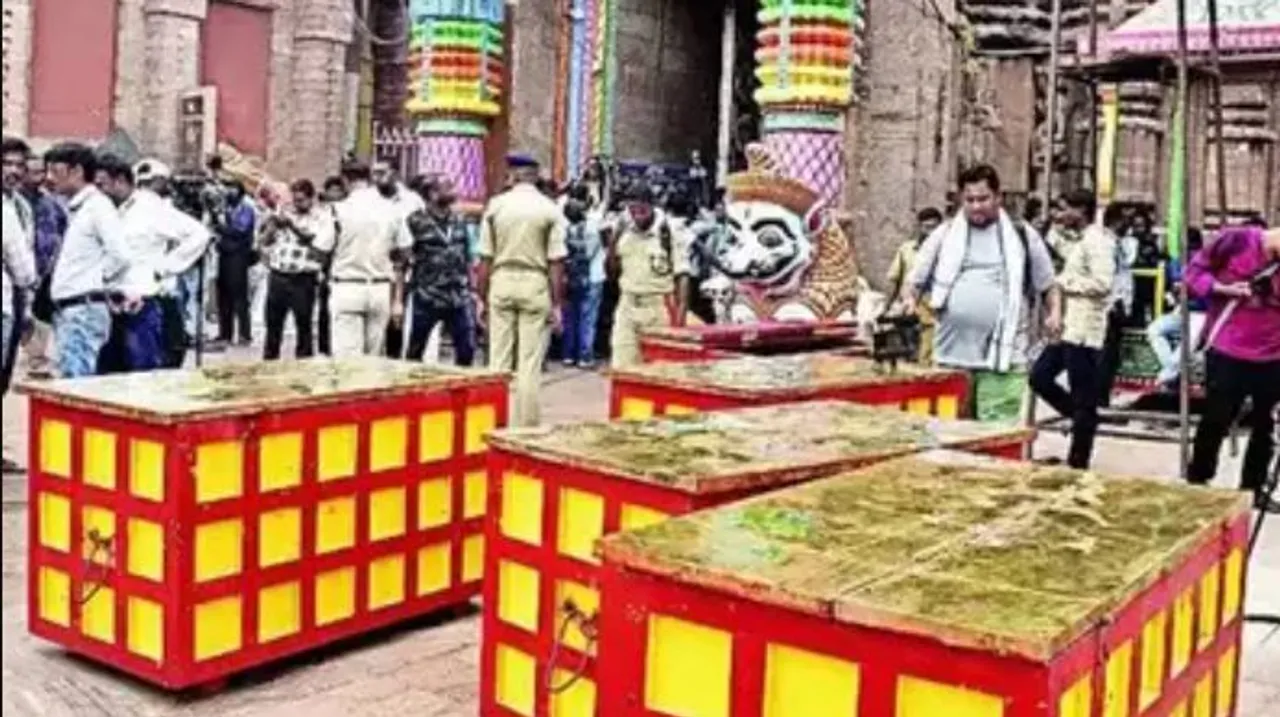  ରତ୍ନଭଣ୍ଡାର ମରାମତି ପାଇଁ ଚିଠି ; ଏଏସଆଇ ଡିଜିଙ୍କୁ ଚିଠି ଲେଖିଲେ ଶ୍ରୀମନ୍ଦିର ମୁଖ୍ୟ ପ୍ରଶାସକ , ଖୁବଶୀଘ୍ର ଯାଞ୍ଚ କାମ ଶେଷ ପାଇଁ ନିର୍ଦ୍ଦେଶ