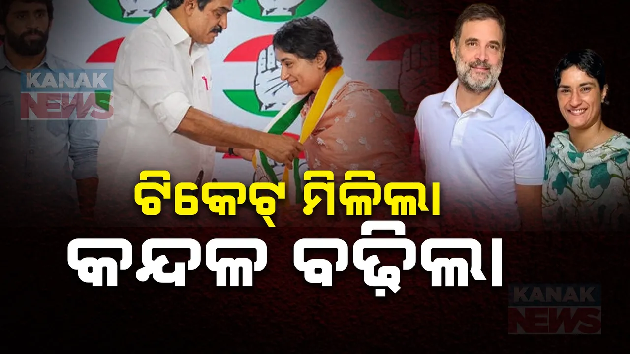  କୁସ୍ତି ରିଂ ପରେ ନିର୍ବାଚନ ମୈଦାନରେ ମୁହାଁମୁହିଁ; ଭିନେଶଙ୍କ ବିରୋଧରେ ପ୍ରଚାର କରିବେ ବ୍ରିଜଭୂଷଣ