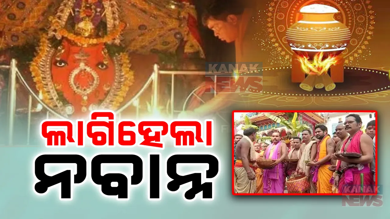  ନୂଆଁଖାଇ ପାଇଁ ଚଳଚଞ୍ଚଳ ପଶ୍ଚିମ ଓଡ଼ିଶାର ପୁରପଲ୍ଲୀ,ମା ସମଲେଶ୍ୱରୀ ଓ ମା ପାଟଣେଶ୍ୱରୀ ନିକଟରେ ଲାଗିହେଲା ନବାନ୍ନ