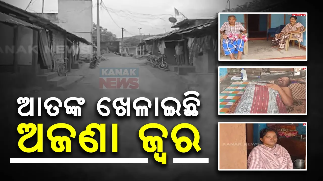  ଆତଙ୍କ ଖେଳାଇଛି ଅଜଣା ଜ୍ୱର,ଗାଁରେ ଡାକ୍ତରୀ ଟିମ ଗଠନ ନେଇ ଅଧିକାରୀଙ୍କ ସୂଚନା