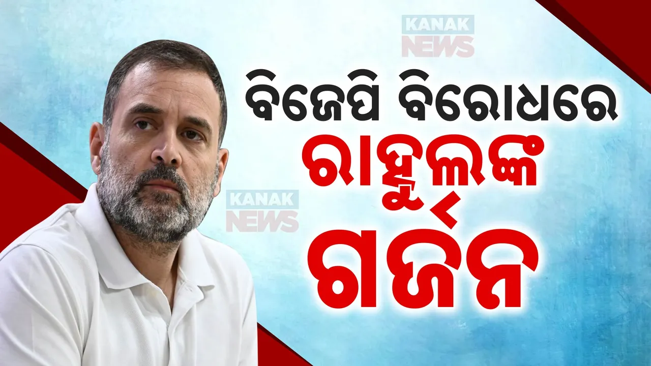  ପ୍ରଚାର ମଇଦାନରୁ ଅମ୍ବାନୀ ବାହାଘର ପ୍ରସଙ୍ଗ ଉପରେ ବିଜେପିକୁ ରାହୁଲଙ୍କ ଟାର୍ଗେଟ୍ । କହିଲେ, ଜନତାଙ୍କୁ ଲୁଟି ଶିଳ୍ପପତିଙ୍କୁ ଦାନ କରୁଛନ୍ତି ପ୍ରଧାନମନ୍ତ୍ରୀ
