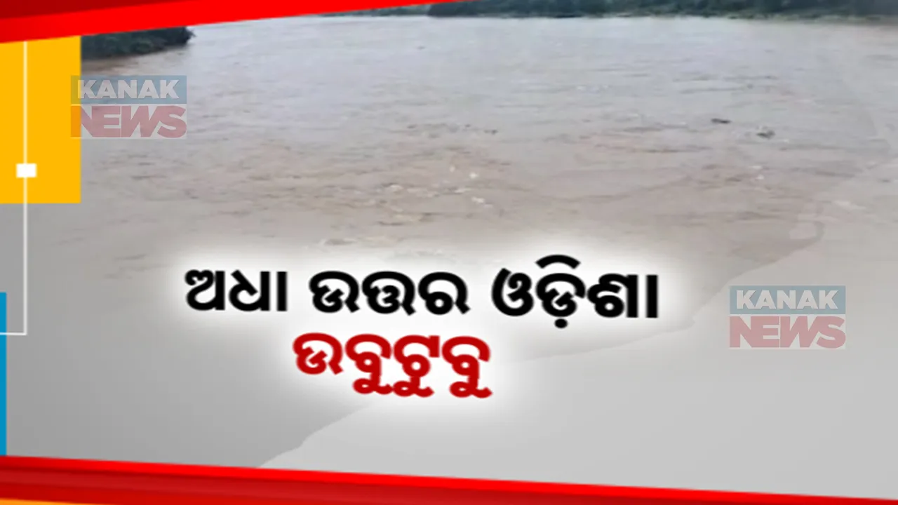  ଲଘୁଚାପ ଲଗାଣ ବର୍ଷାରେ ବେହାଲ ଅଧା ଉତ୍ତର ଓଡିଶା । ବଢୁଛି ବିଭିନ୍ନ ନଦୀର ଜଳସ୍ତର, ଉଦ୍ଧାର ପାଇଁ ପ୍ରସ୍ତୁତ ପ୍ରଶାସନ