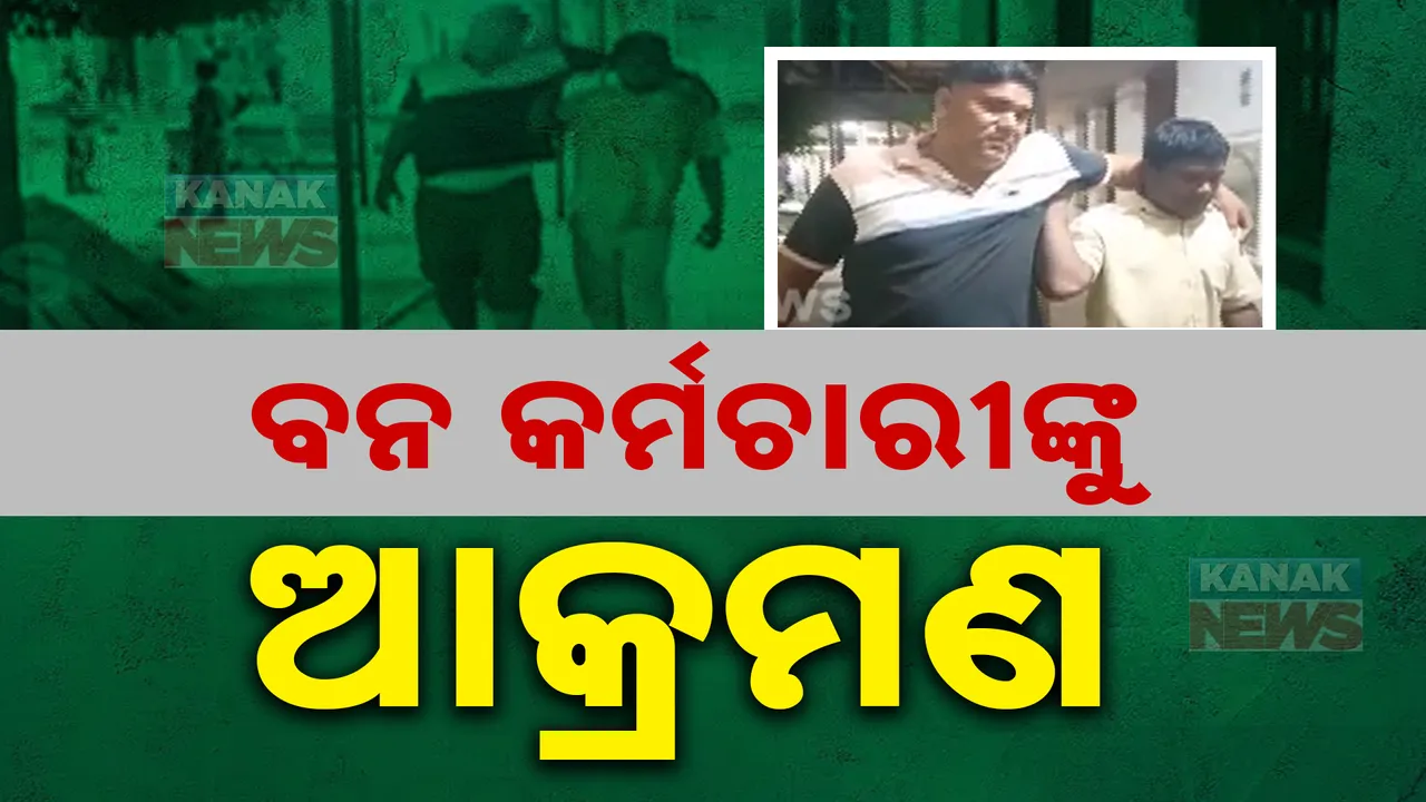  ହାତୀ ଘଉଡାଇବା ପଡିଲା ମହଙ୍ଗା । ବନ କର୍ମଚାରୀଙ୍କୁ ଗୋଡାଇ ପିଟିଲେ ଯୁବକ, ୩ ବନ କର୍ମଚାରୀ ଡାକ୍ତରଖାନାରେ ଭର୍ତ୍ତି