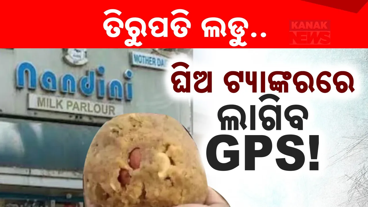  ଏଣିକି ତିରୁପତି ଲଡୁ ଅପମିଶ୍ରଣରେ ଲାଗିବ ରୋକ୍; ଘିଅ ଟ୍ୟାଙ୍କର୍ ଜଗିବ GPS !