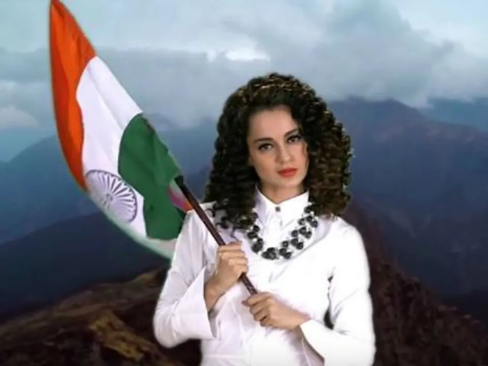  ଦେଶଭକ୍ତି ରଙ୍ଗରେ ବଲିଉଡ କୁଇନ୍ କଙ୍ଗନା ରନାୱାତ