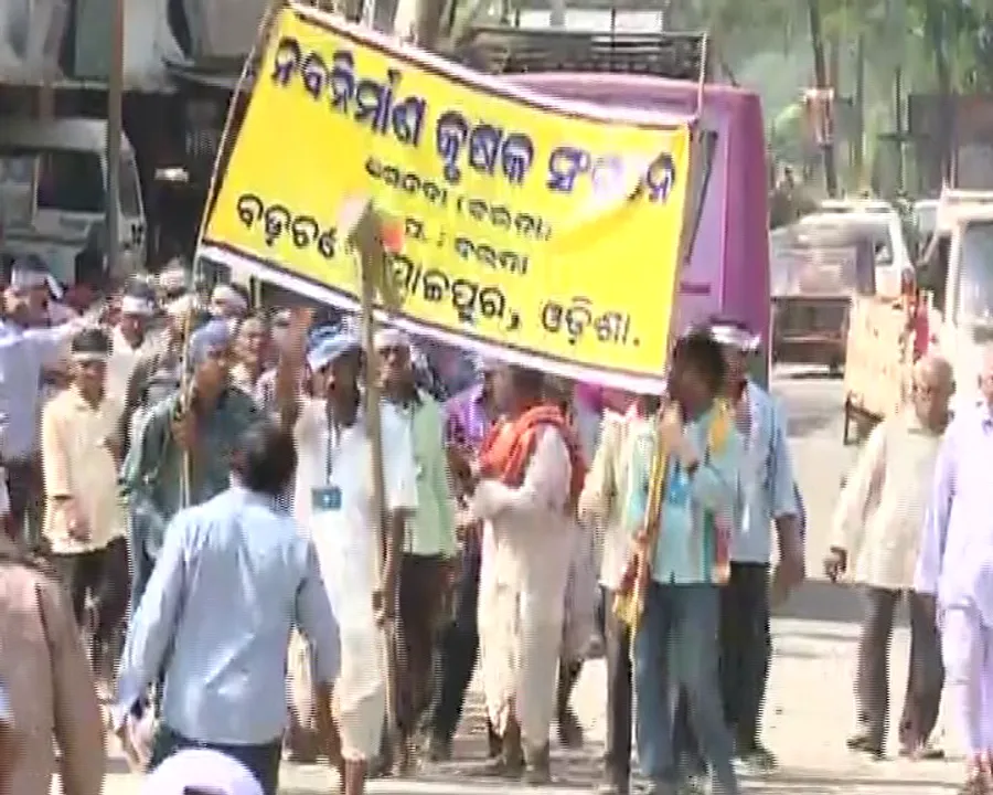  ଯାଜପୁରରେ ‘ଜୟ କିଷାନ’ ସମାବେଶ : ପ୍ରାଇସ୍, ପେନସନ୍ ଓ ପ୍ରେଷ୍ଟିଜ ଦାବିରେ ନବ ନିର୍ମାଣ କୃଷକ ସଂଗଠନର ରାଲି