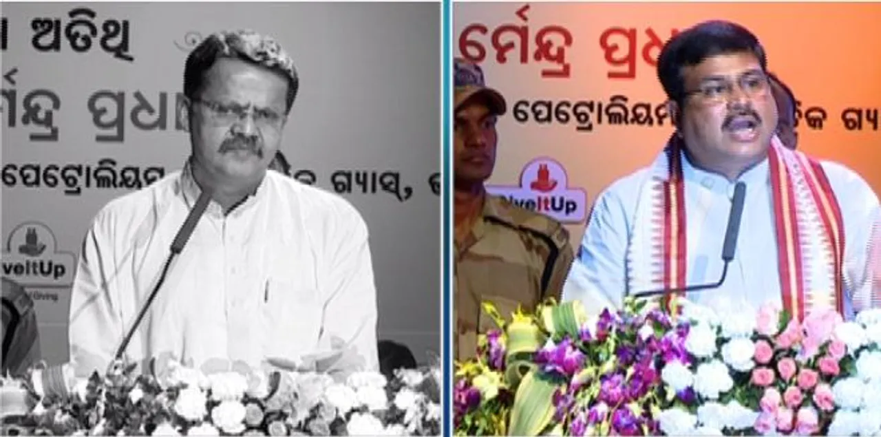  ବିଜେଡି ସାଂସଦଙ୍କ ମୁହଁରେ ବିଜେପି ନେତାଙ୍କ ପ୍ରଶଂସା : ଧର୍ମେନ୍ଦ୍ରଙ୍କୁ ପ୍ରଶଂସାରେ ପୋତିଦେଲେ ଭର୍ତୃହରି