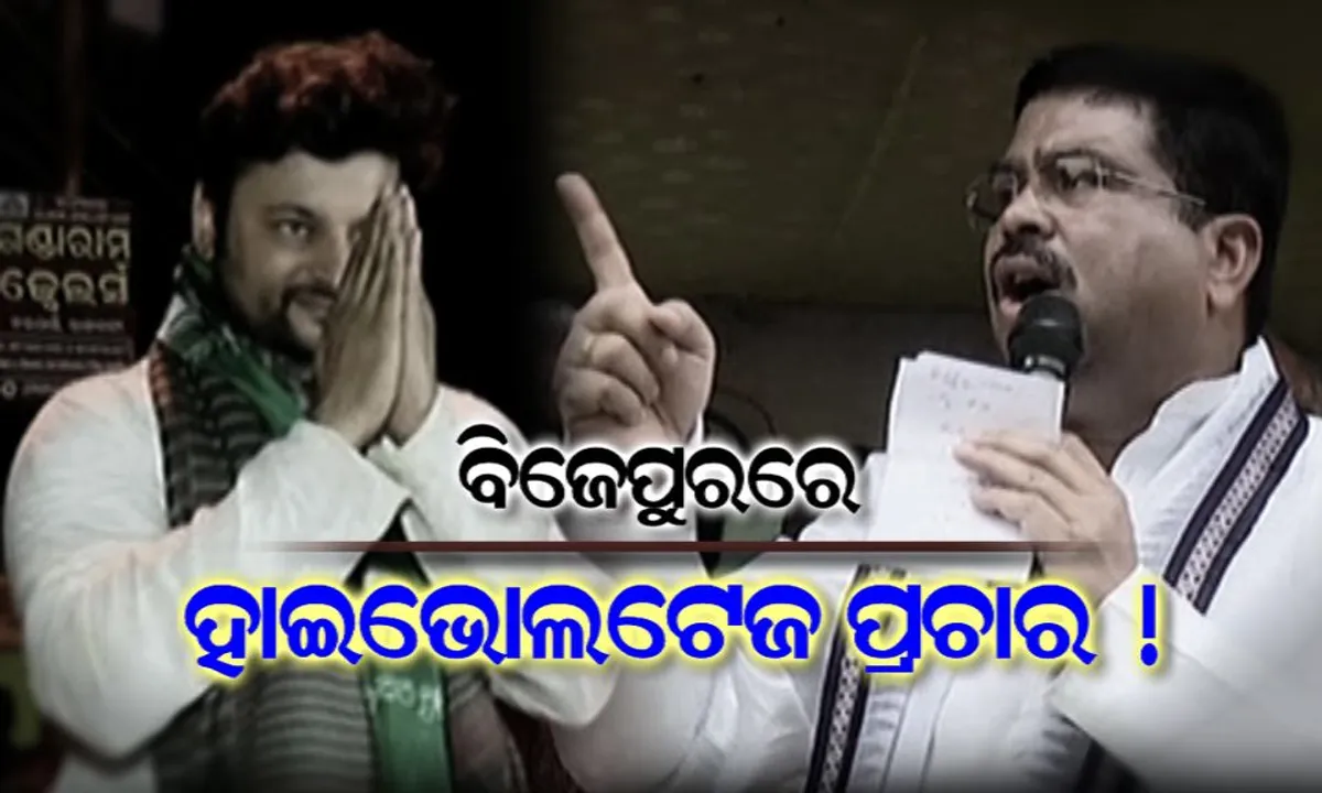  ଦିନରେ ଧର୍ମେନ୍ଦ୍ର, ରାତିରେ ଅନୁଭବ! ହାଇଭୋଲଟେଜ ପ୍ରଚାରରେ ଦୁଲକିଲା ବିଜେପୁର, ଜାଣନ୍ତୁ କିଏ କଣ ଦେଲେ ପ୍ରତିଶୃତି