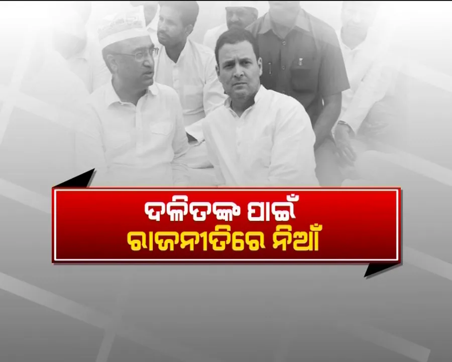  ଦଳିତଙ୍କ ପାଇଁ ରାଜନୀତିରେ ନିଆଁ । କଂଗ୍ରେସର ଦେଶବ୍ୟାପୀ ଧାରଣା । ରାଜଘାଟରେ ରାହୁଲଙ୍କ ଅନଶନ