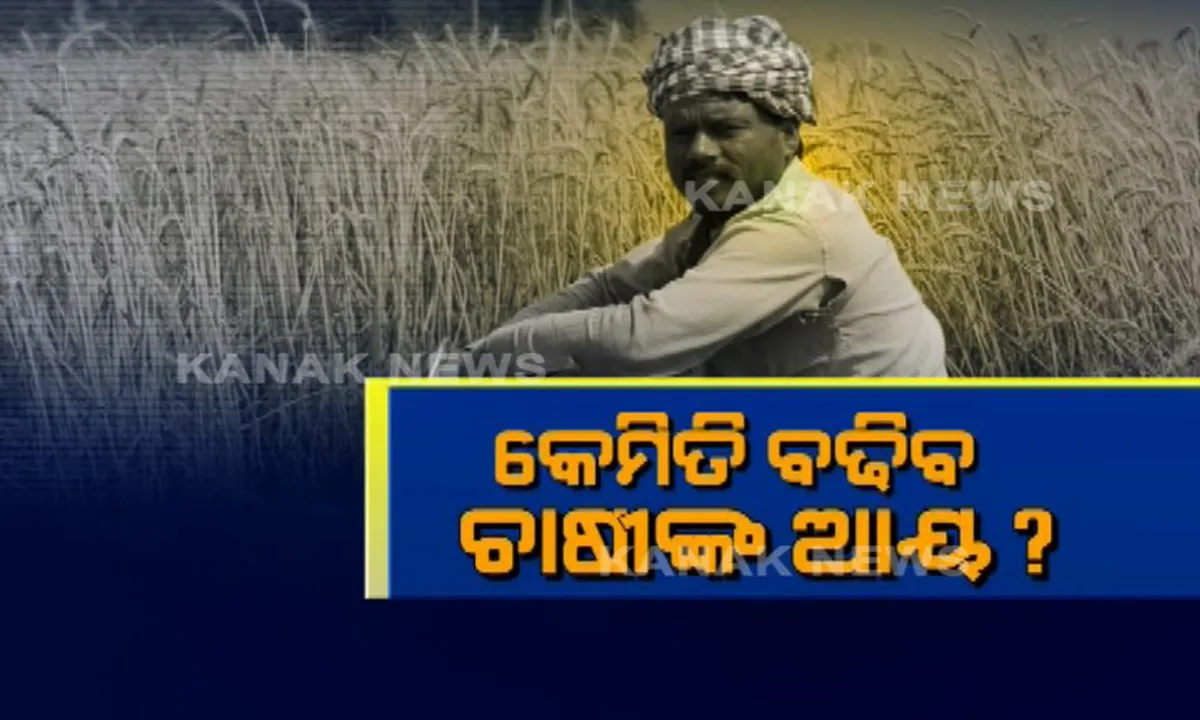  କେମିତି ବଢିବ ଚାଷୀଙ୍କ ଆୟ ! ୨୦୨୨ ସୁଦ୍ଧା ଚାଷୀଙ୍କ ଆୟ ଦୁଇଗୁଣା କରିବା ନେଇ ଆରମ୍ଭ ହେଲା ପ୍ରକ୍ରିୟା । 