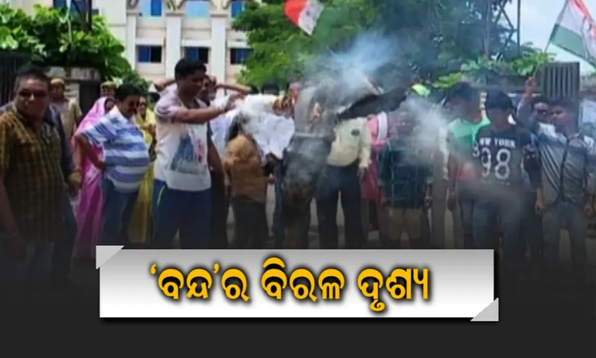  ଗଡିଲାନି ଗାଡି, ଚାଲିଲାନି ରେଳ ! ଅଖ ଜାମ୍, ଚକ ବି ଜାମ୍, ଦିଲ୍ଲୀରୁ ଓଡ଼ିଶା ସବୁଠି ଭାରତ ବନ୍ଦର ପ୍ରଭାବ ।