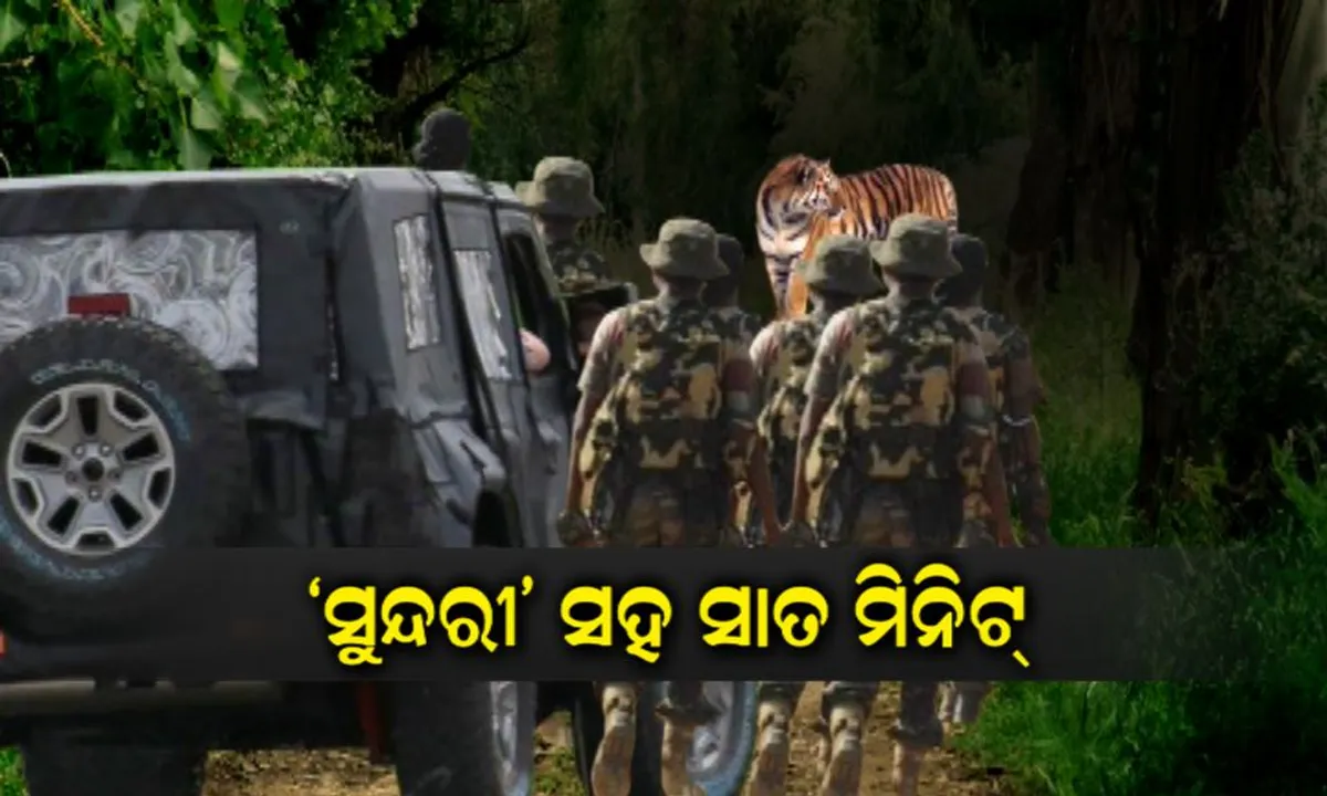  ‘ସୁନ୍ଦରୀ’ ସହ ୭ ମିନିଟ୍ ! ଜାଣନ୍ତୁ ସାତକୋଶିଆର ଏହି ଲୋମଟାଙ୍କୁରା ଘଟଣା, ଯେବେ ଜଙ୍ଗଲରେ ଯବାନ ଓ ବାଘୁଣୀ ହୁଅନ୍ତି ମୁହାଁମୁହିଁ ।