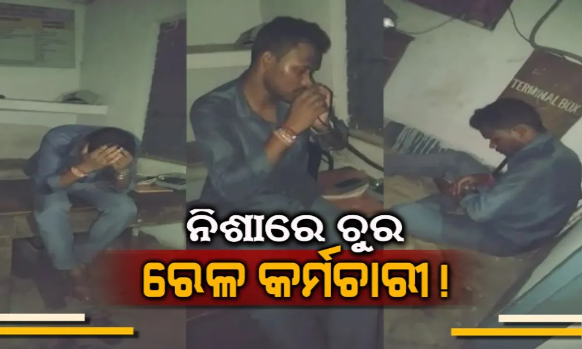  ନିଶାସକ୍ତ ଅବସ୍ଥାରେ ଫାଟକ ଖୋଲିଦେଲେ ରେଳୱେ କର୍ମଚାରୀ ! ଲେବଲକ୍ରସିଂ ପାର କଲାବେଳେ ମାଡି ଆସିଲା ଲୌହ ଦାନବ, ଆଉ ତା ପରେ...