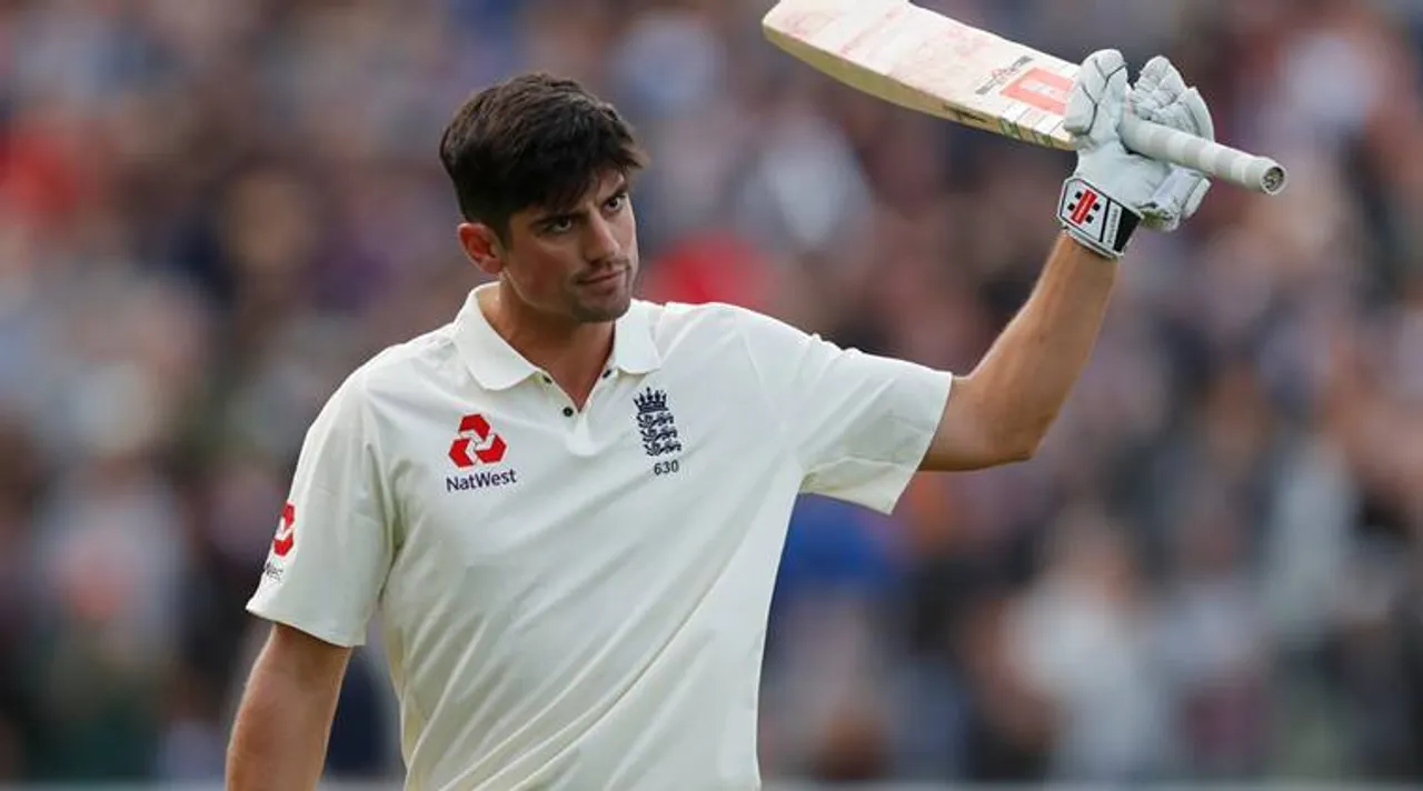 Cricket - England vs West Indies - First Test - Birmingham, Britain - August 18, 2017   England's Alastair Cook reacts after losing his wicket   Action Images via Reuters/Paul Childs 