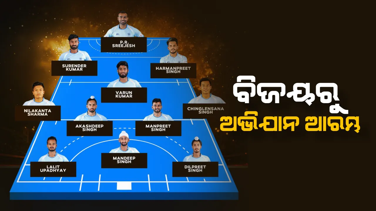  କଳିଙ୍ଗରେ ଗୋଲ ବର୍ଷା କଲା ଭାରତୀୟ ହକି ଟିମ୍ । ଦକ୍ଷିଣ ଆଫ୍ରିକାକୁ ୫-୦ ଗୋଲରେ ହରାଇ ବିଜୟ ଅଭିଯାନ ଆରମ୍ଭ କଲା ଭାରତ ।