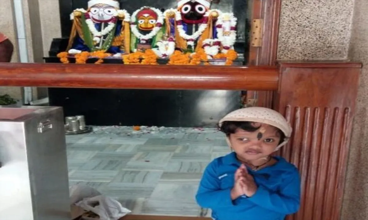  ଜଗା ପାଖେ ହାତ ଯୋଡିଲା ଜଗା । ବଳିଆ ପାଇଁ କଲା ପ୍ରାର୍ଥନା ।