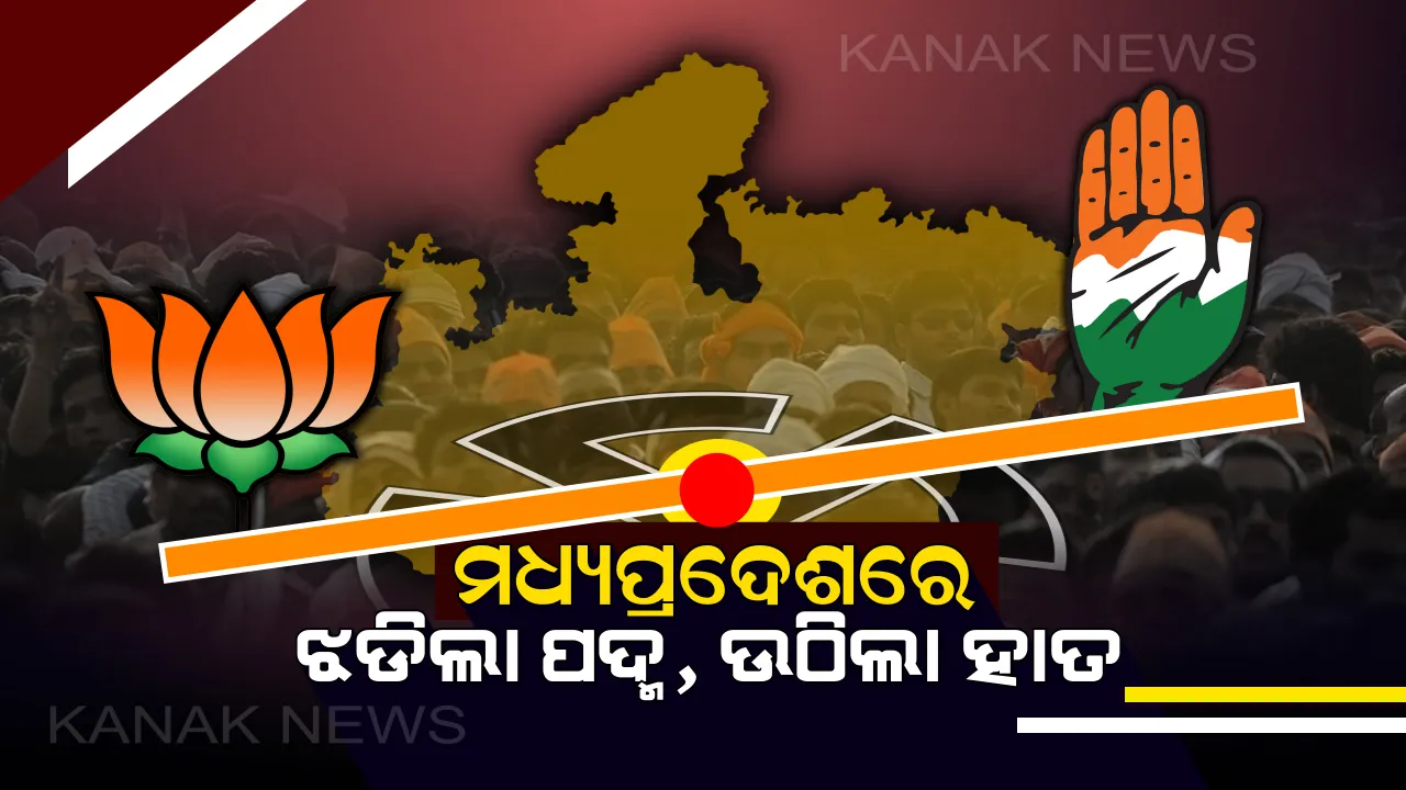  ଶେଷ ହେଲା ମଧ୍ୟପ୍ରଦେଶ ଭୋଟ ଗଣତି : ନିର୍ବାଚନରେ କାହାକୁ ମିଳିଲାନି ବହୁମତ । ୧୧୪ ଆସନ ସହ କଂଗ୍ରେସ ସବୁଠାରୁ ବଡ ଦଳ