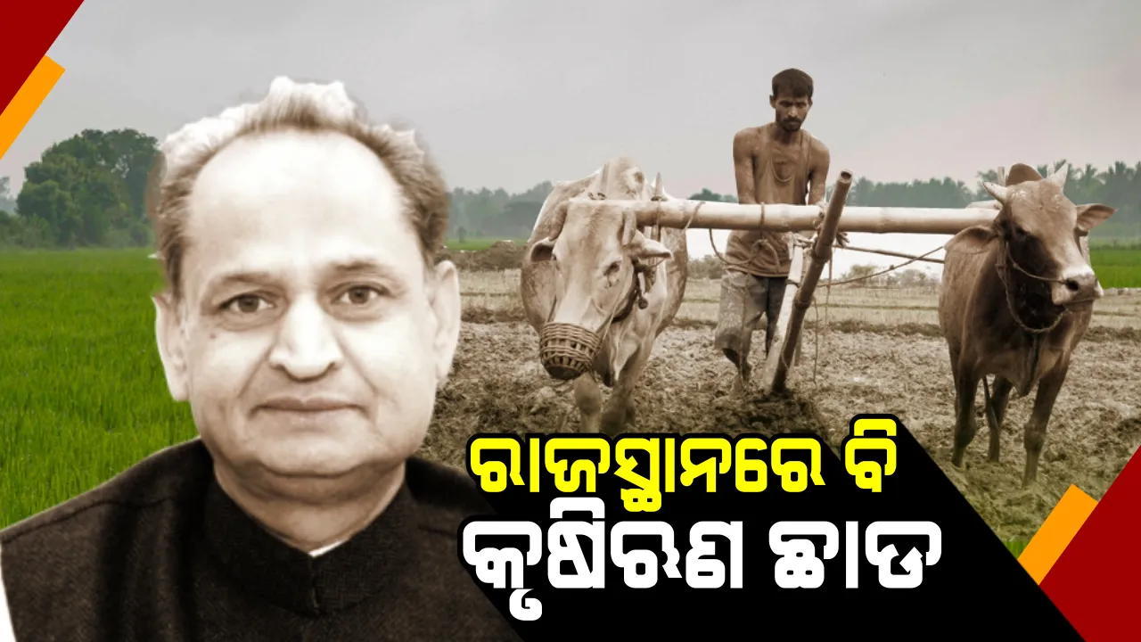  ରାଜସ୍ଥାନରେ ବି କୃଷି ଋଣ ଛାଡ କଲା ଗେହଲଟ ସରକାର । ୨ ଲକ୍ଷ ଟଙ୍କା ପର୍ଯ୍ୟନ୍ତ ଋଣ ଛାଡ ପାଇବେ ଚାଷୀ