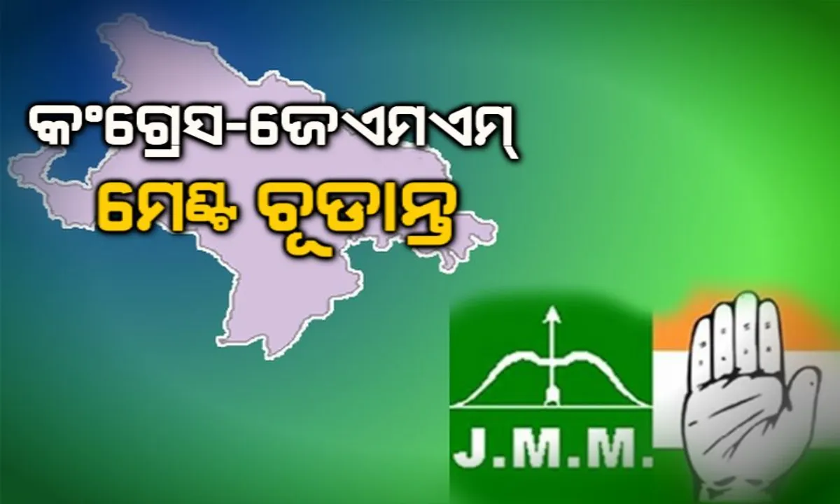  ଓଡିଶାରେ କଂଗ୍ରେସ-ଜେଏମଏମ୍ ମେଣ୍ଟ ଚୂଡାନ୍ତ: ୩ ବିଧାନସଭା ଆସନରେ ମେଂଟ ପ୍ରାର୍ଥୀ, ଦୁଇ ଆସନରେ ଦେଖିବାକୁ ମିଳିବ ବନ୍ଧୁତ୍ୱପୂର୍ଣ୍ଣ ଲଢେଇ