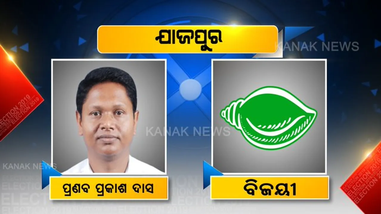  ଯାଜପୁରରେ ବିଜେଡିର ଜବରଦସ୍ତ ବିଜୟ । ତୃତୀୟ ଥର ପାଇଁ ହ୍ୟାଟ୍ରିକ୍ ମାରିଲେ ହେଭିୱେଟ୍ ବବି ଦାସ ।