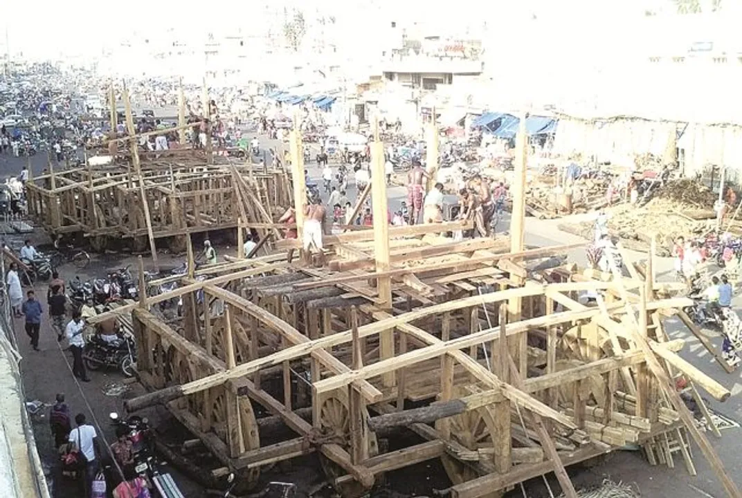  ଜୋରସୋରରେ ଚାଲିଛି ରଥକାମ ! ଲାଗିଲା ପ୍ରଧାନ ଭୂଇଁ