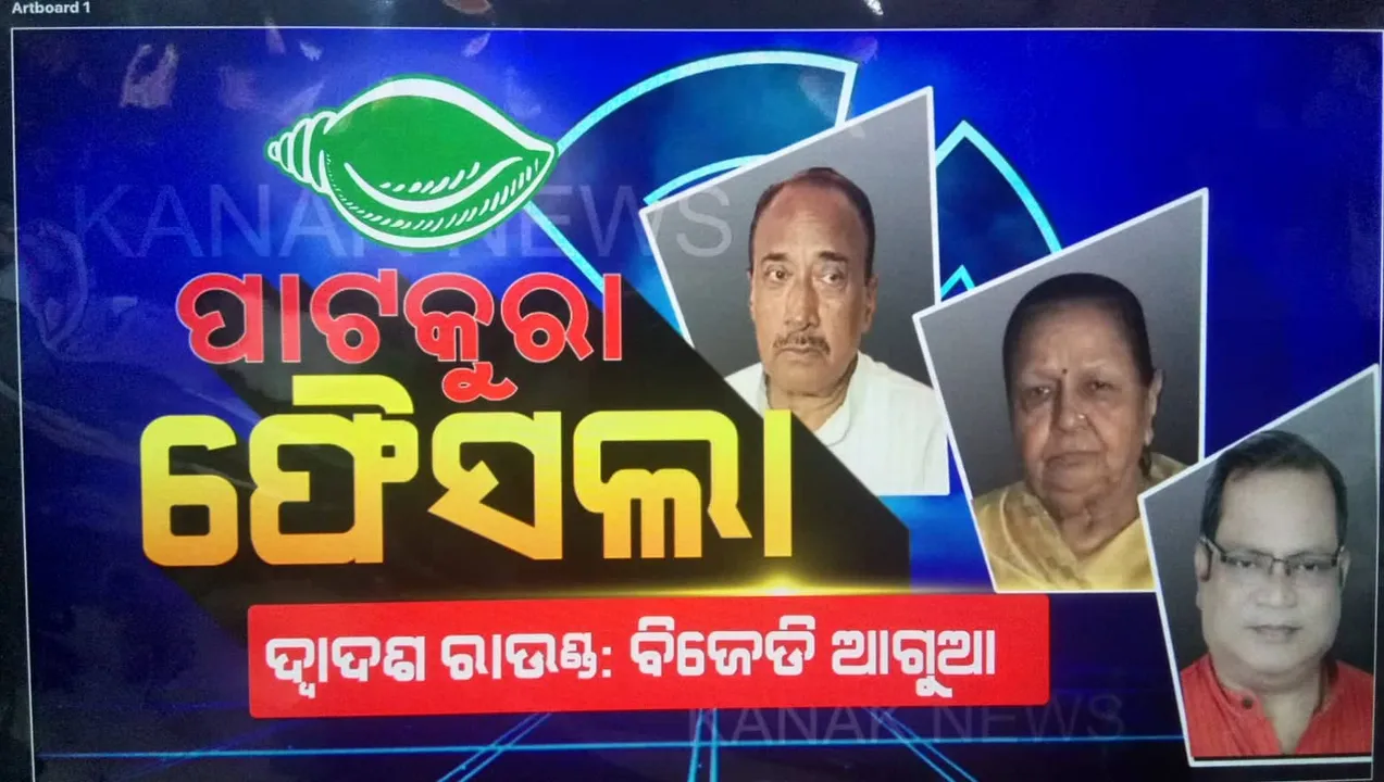  ୧୨ ରାଉଣ୍ଡରେ ବି ବିଜେଡି ଆଗୁଆ: ରାସ୍ତା ସଫା କରି ଆଗେଇ ଚାଲିଛନ୍ତି ସାବିତ୍ରୀ