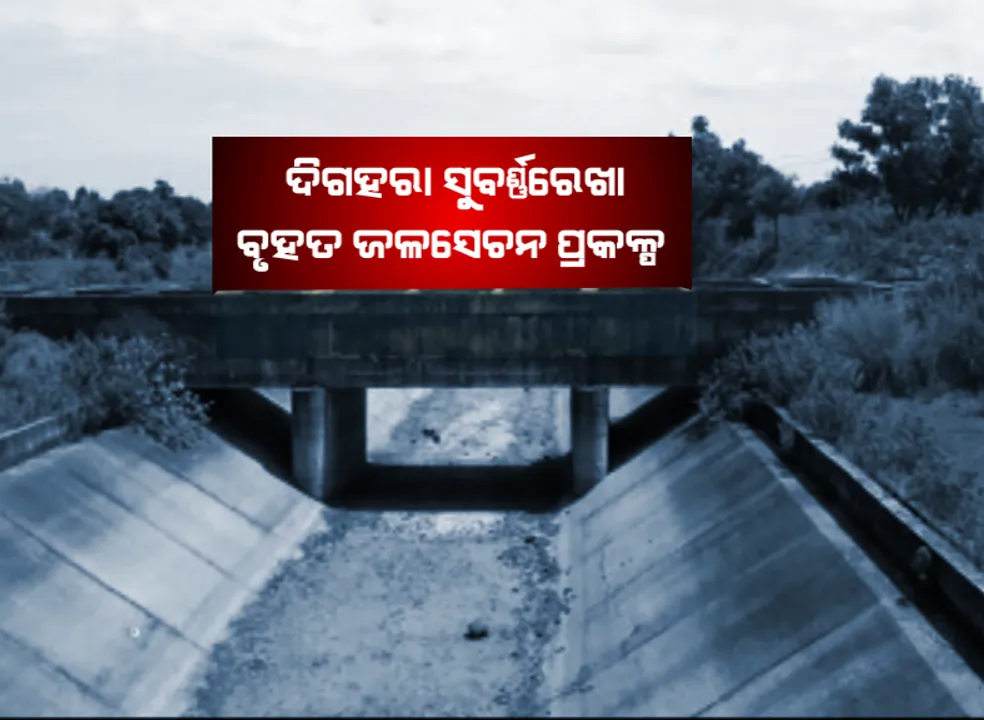  ୩୦ ବର୍ଷ ହେଲା ଅଧାରେ ସୁବର୍ଣ୍ଣରେଖାର ବୃହତ ଜଳ ସେଚନ ପ୍ରକଳ୍ପ । କେନାଲ ହୋଇଛି ହେଲେ ପାଣି ନାହିଁ, ଆଶା ଆଶଙ୍କାରେ ଚାଷୀ ଓ ବିସ୍ଥାପିତ ।