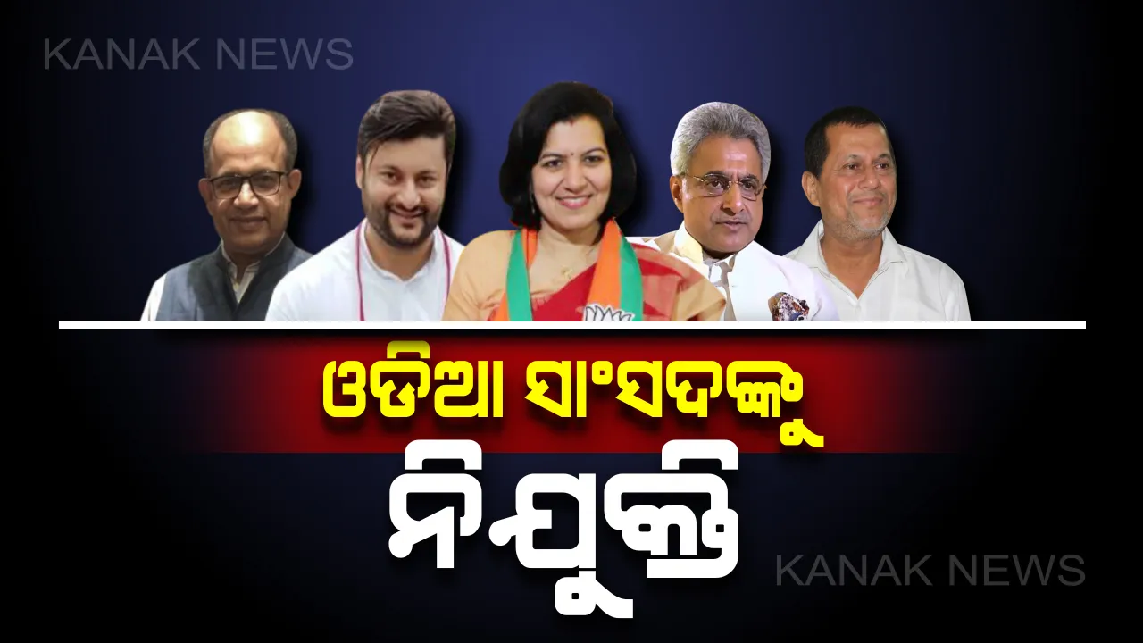  କେନ୍ଦ୍ରର ବିଭିନ୍ନ କମିଟିରେ ଓଡ଼ିଆ ସାଂସଦଙ୍କୁ ନିଯୁକ୍ତି । ଜୟନ୍ତ ସିହ୍ନାଙ୍କ ନେତୃତ୍ୱାଧୀନ ଫାଇନାନ୍ସ କମିଟିରେ ସ୍ଥାନ ପାଇଲେ ସାଂସଦ ପିନାକୀ ମିଶ୍ର ଓ ଅମର ପଟ୍ଟନାୟକ
