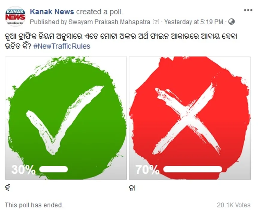  ଭୋଟିଂରେ ଭାରି ବିରୋଧ: ମୋଟା ଅଙ୍କର ଜରିମାନାକୁ ଜୁଲମ କହିଲେ ସାଧାରଣ ଲୋକେ