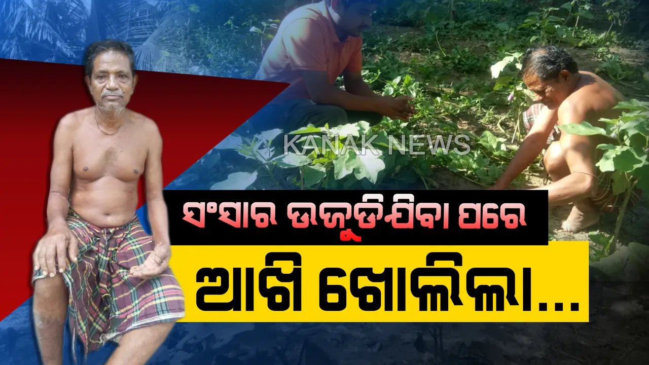  ବାଣ ବେପାରୀ ଏବେ ସଫଳ ଚାଷୀ । ବାଣବାରୁଦର ଗନ୍ଧ ପରିବର୍ତ୍ତେ ଫୁଲଫଳ ମହକରେ ଝଟକୁଛି ଗୋଲକଙ୍କ ବାଡିବଗିଚା ।