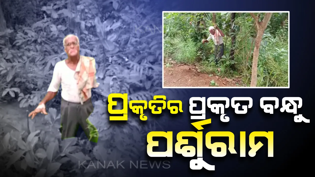  ପ୍ରକୃତି ବନ୍ଧୁ ପର୍ଶୁରାମ : ଭଲଭାବେ ବୁଝିଛନ୍ତି ପରିବେଶର ମୂଲ୍ୟ, ପରବର୍ତ୍ତୀ ପୀଢ଼ିକୁ ସୁରକ୍ଷିତ କରିବା ପାଇଁ ଲଗାଉଛନ୍ତି ଗଛ, ୧୭ ବର୍ଷ ହେବ ଜାରି ରଖିଛନ୍ତି ସାଧନା