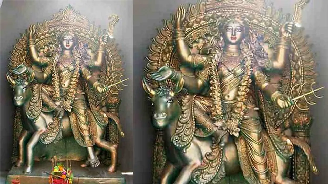  ଅନ୍ଧକାରରୁ ବି କଳା , ହସ୍ତରେ ରକ୍ତର ଥାଳ , ରୌଦ୍ରରୂପୀ ମା’ କାଳରାତ୍ରୀଙ୍କ ଆଜି ସପ୍ତମୀ ଅବତାର ! ଜଗତଜନନୀ ମା’ କାଳରାତ୍ରୀଙ୍କ ଆଜି ମହାସପ୍ତମୀ , ଜାଣନ୍ତୁ ମା’ଙ୍କ ପୌରାଣିକ ଗାଥା ସମ୍ଭନ୍ଧରେ କିଛି ... 