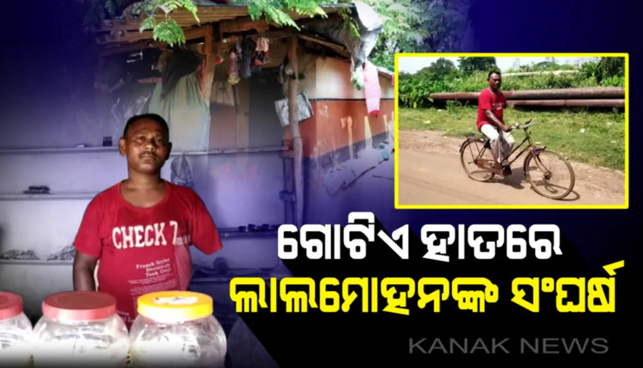  ହାତ ନାହିଁ କିନ୍ତୁ ପରିବାର ଚଳାଇବାକୁ ପଛଘୁଂଚା ଦେଉନାହାନ୍ତି । ପାନ ଦୋକାନ ଖଣ୍ଡିଏ କରିଛନ୍ତି, ପରିବାର ଚଳାଉଛନ୍ତି । ଭିନ୍ନକ୍ଷମ ହୋଇ ବି ମିଳିନାହିଁ ପ୍ରମାଣପତ୍ର