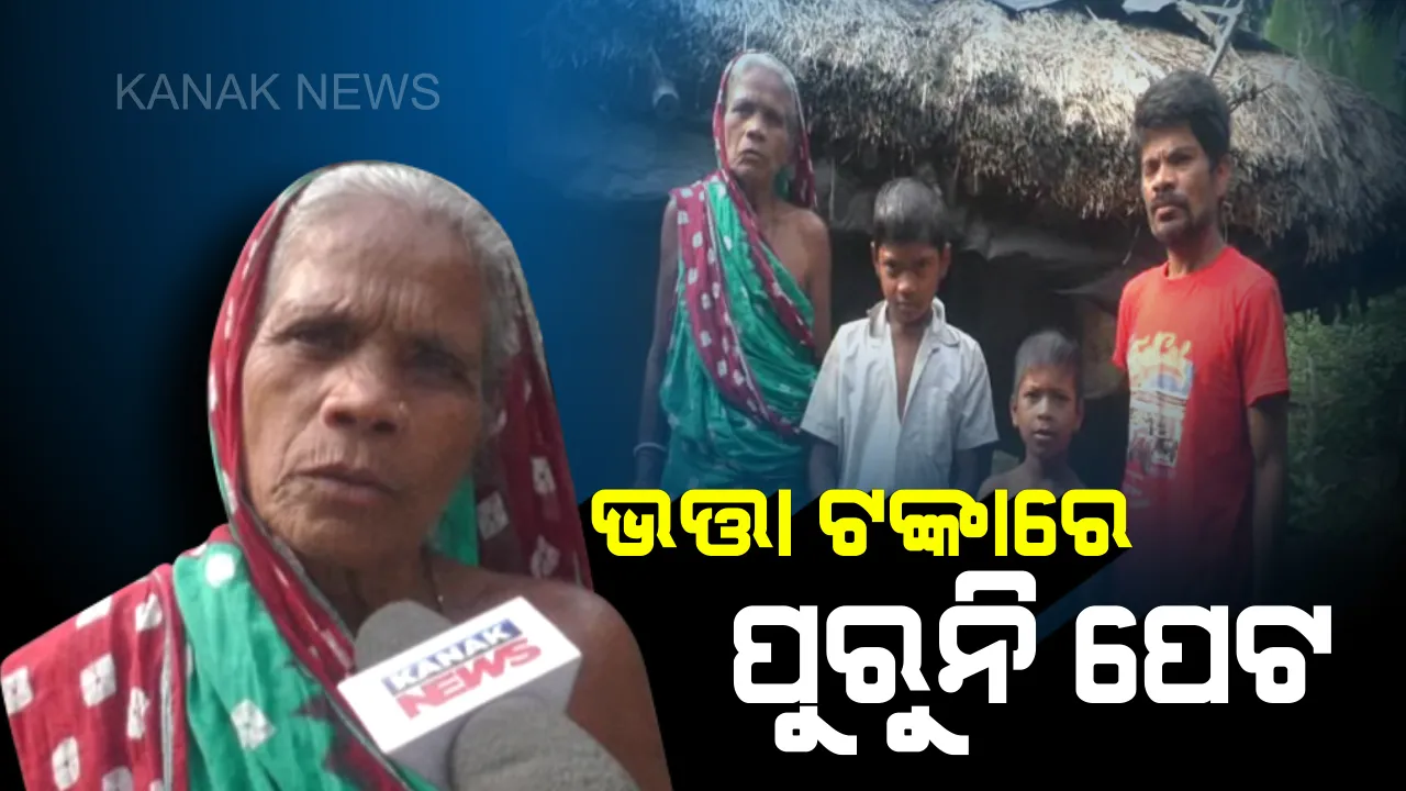  ମା’ ଛାଡ଼ି ଚାଲିଗଲା, ବାପା ମାନସିକ ବିକାରଗ୍ରସ୍ତ : ମାଗିଯାଚି ୨ ନାତିଙ୍କ ମୁହଁରେ ଦାନା ଦେଉଛି ବୁଢ଼ୀ ଜେଜେମା’