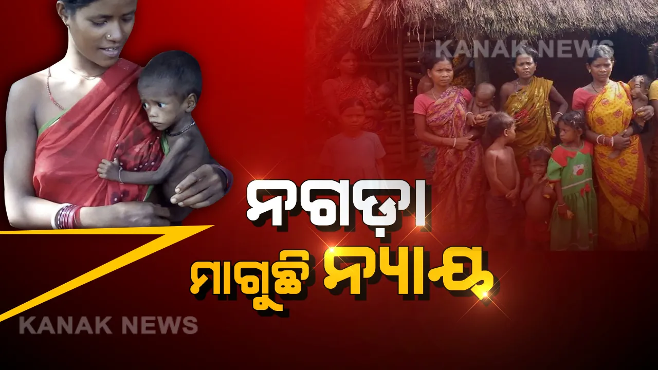  ଚର୍ଚ୍ଚା ହେଲା, ମାସ ମାସ ଧରି ନ୍ୟୁଜ୍ ପ୍ରସାରଣ ହେଲା । କିନ୍ତୁ ବଦଳିଲାନି ନଗଡାର ଚିତ୍ର, ଏବେ ବି ନଗଡ଼ା ଶିଶୁ ଦେହରେ ବାରି ହେଉଛି ଅପପୃଷ୍ଟିର ଅଲିଭା ଦାଗ ।