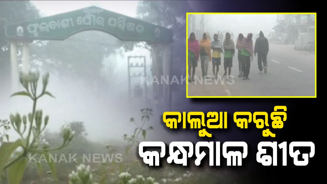  କନ୍ଧମାଳ କାନ୍ଧରେ ଶୀତ: ପୁଣି ଫେରିଲା ଶୀତ-କୁହୁଡି । ସଞ୍ଜ ନଆସୁଣୁ ବାଘ ପରି ଡରାଉଛି ଶୀତ । ଥଣ୍ଡାର ମଜା ନେଇ ପର୍ଯ୍ୟଟକ ଗାଉଛନ୍ତି ଗୀତ