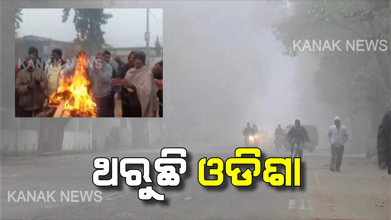  ବଢ଼ିଲା ଶୀତ : ଥରୁଛି ଓଡିଶା, ଆସନ୍ତା ୩ ଦିନ କୁହୁଡ଼ି