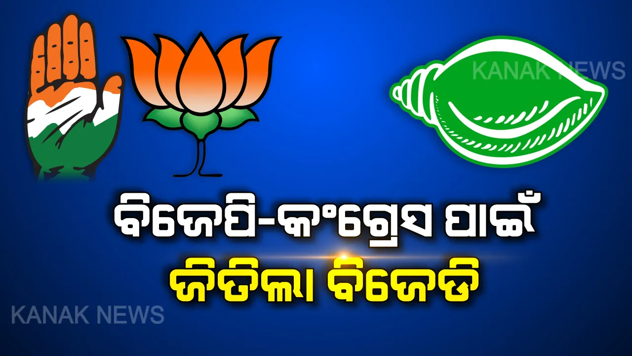  ବିରୋଧୀଙ୍କ ଭୋଟରେ ବାଜି ମାରିଲା ବିଜେଡି । ରାୟଗଡା ଜିଲ୍ଲା ପରିଷଦ ଅଧ୍ୟକ୍ଷ ପଦ ହାତେଇଲା ବିଜେଡି ।
