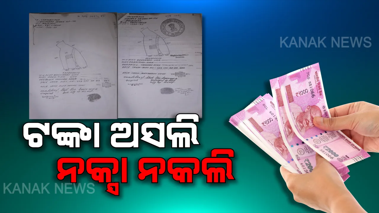  ବାଲେଶ୍ୱରରେ ଜମି ଦଲାଲଙ୍କ ଶିକାର ହେଲେ ମହିଳା । ଟଙ୍କା ଦେଇ ମିଳିଲାନି ଜାଗା, ଦଲାଲ ଧରାଇ ଦେଲା ନକଲି ନକ୍ସା ।