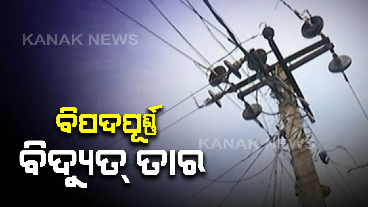  ଆଉ କେତେ ଦୁର୍ଘଟଣାକୁ ଅପେକ୍ଷା କରିଛି ଶକ୍ତିବିଭାଗ !! ତାରରେ ଲାଗିଲା ଭ୍ୟାନ, ଅଳ୍ପକେ ବର୍ତିଗଲେ ଡ୍ରାଇଭର