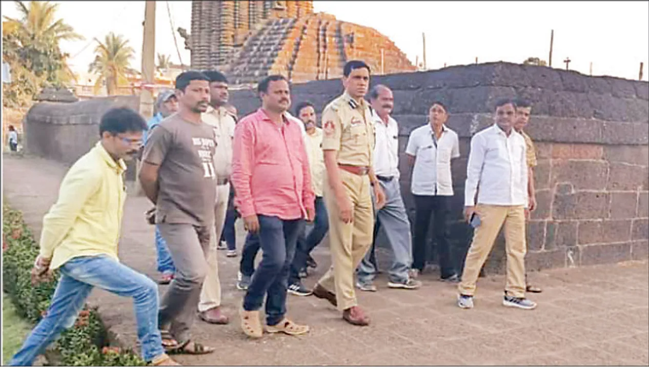  ବ୍ରହ୍ମେଶ୍ୱର ଓ ମେଘେଶ୍ବରରେ ଜାଗର ପ୍ରସ୍ତୁତି : ସ୍ଥିତି ସମୀକ୍ଷା କଲେ ପୁଲିସ କମିସନର୍‌