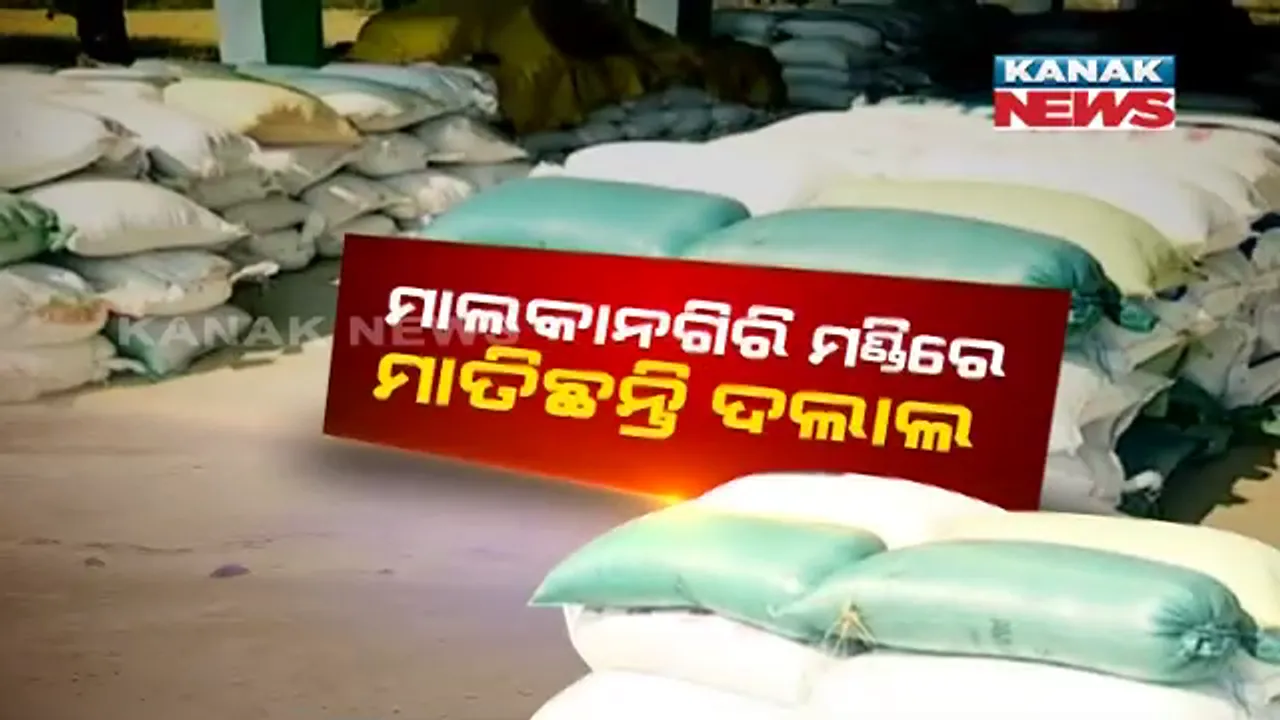  ମାଲକାନଗିରିରେ ଦଲାଲଙ୍କ କବଜାରେ ଧାନ ମଣ୍ଡି : କିଏ ଓ କେତେ ଜଣ ପାଇବେ ଟୋକନ ନିର୍ଦ୍ଧାରଣ କରୁଛନ୍ତି ଠକ ? ଚାଷୀ ହତାଶ, ଦଲାଲ ମାଲାମାଲା