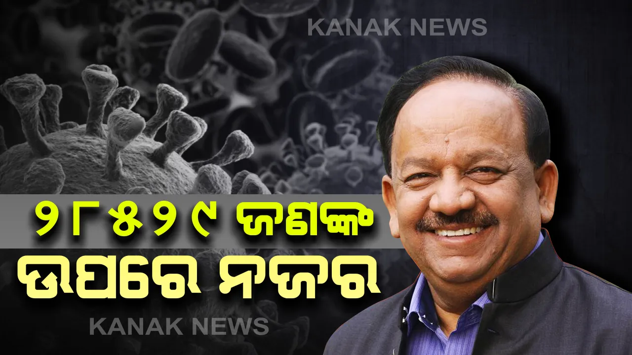  ଦେଶରେ କରୋନା ସ୍ଥିତି ନେଇ ରାଜ୍ୟସଭାରେ ମତ ରଖିଲେ କେନ୍ଦ୍ର ସ୍ୱାସ୍ଥ୍ୟମନ୍ତ୍ରୀ : ଭାରତରେ ୨୮ ହଜାର ୫୨୯ କରୋନା ସନ୍ଦିଗ୍ଧଙ୍କ ଉପରେ ରହିଛି ନଜର,ଏବେ ସୁଦ୍ଧା ୨୯ଜଣଙ୍କ ଦେହରେ ଭୂତାଣୁ ଚିହ୍ନଟ