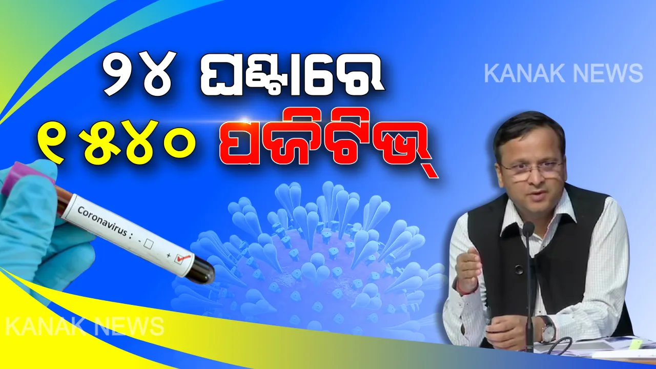  ଦେଶରେ ୨୪ ଘଣ୍ଟାରେ ୧ ହଜାର ୫୪୦ ପଜିଟିଭ୍ । ୧୭ ହଜାର ଟପିଲା କରୋନା ଆକ୍ରାନ୍ତଙ୍କ ସଂଖ୍ୟ।। ସକ୍ରିୟ ରହିଛି ୧୪ ହଜାର ୨୫୫ଟି କେସ୍ । ଦିନକରେ କରୋନାରେ ୪୦ ମୃତ