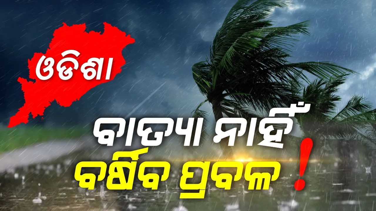  ସତର୍କ ରୁହ ୮ ଜିଲ୍ଲା ! ବାତ୍ୟା ଆଶଙ୍କା ନାହିଁ କିନ୍ତୁ ରାଜ୍ୟରେ ପ୍ରବଳ ବର୍ଷିବ, ଏହି ସବୁ ଜିଲ୍ଲାରେ ବର୍ଷା ଓ ବଜ୍ରପାତ ନେଇ ପାଣିପାଗ ବିଭାଗର ପୂର୍ବାନୁମାନ