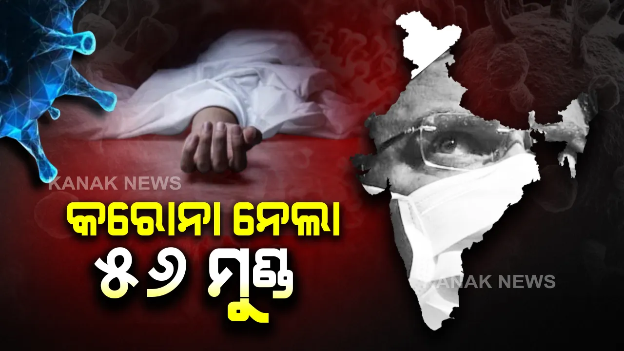  ଦେଶରେ ବଢୁଛି କରୋନା ଆକ୍ରାନ୍ତଙ୍କ ସଂଖ୍ୟା: କେନ୍ଦ୍ର ସ୍ୱାସ୍ଥ୍ୟ ମନ୍ତ୍ରାଳୟର ସୂଚନା, ୨୩୦୧ ଆକ୍ରାନ୍ତ...୫୬ ଜଣଙ୍କ ମୃତ୍ୟୁ; ସୁସ୍ଥ ହୋଇ ଘରକୁ ଫେରିଛନ୍ତି ୧୫୭
