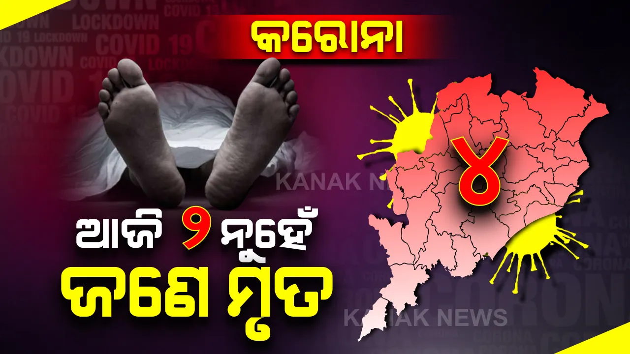 ରାଜ୍ୟରେ କରୋନା ମୃତ୍ୟୁ ସଂଖ୍ୟା ୫ ନୁହେଁ ୪: କରୋନା ମୃତ୍ୟୁ ନେଇ ବଦଳିଲା ସରକାରୀ ତଥ୍ୟ; ତ୍ରୁଟି ସୁଧାରି ରାଜ୍ୟ ସ୍ୱାସ୍ଥ୍ୟ ବିଭାଗର ସ୍ପଷ୍ଟୀକରଣ